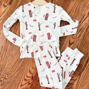 LITTLE ENGLISH Boy Printed Jammies, London Parade | size 4